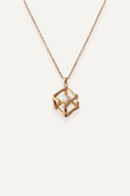 Celestial Cube Necklace