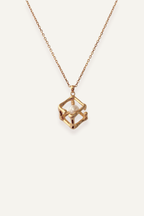Celestial Cube Necklace