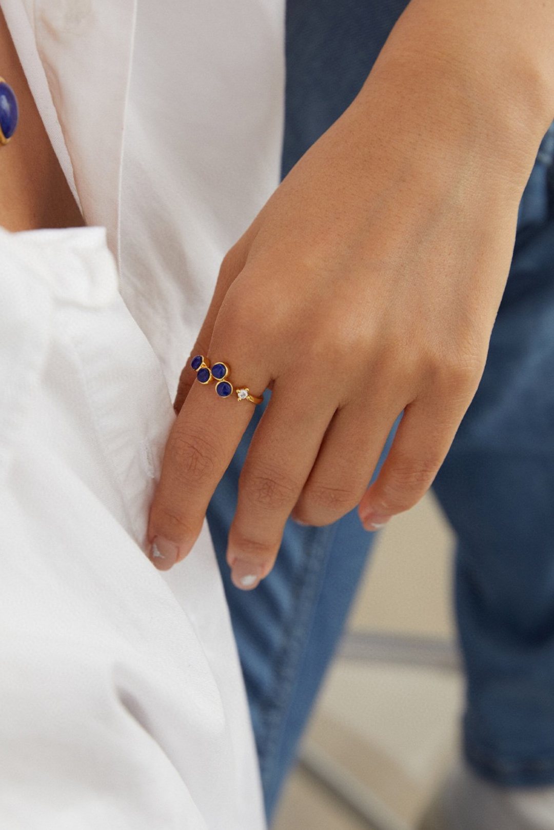 Celestial Cluster Ring